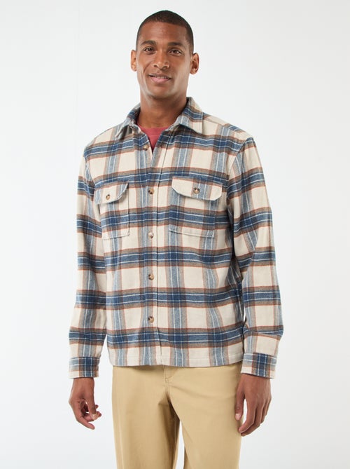 Geruit overshirt - Kiabi