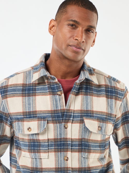 Geruit overshirt - Kiabi