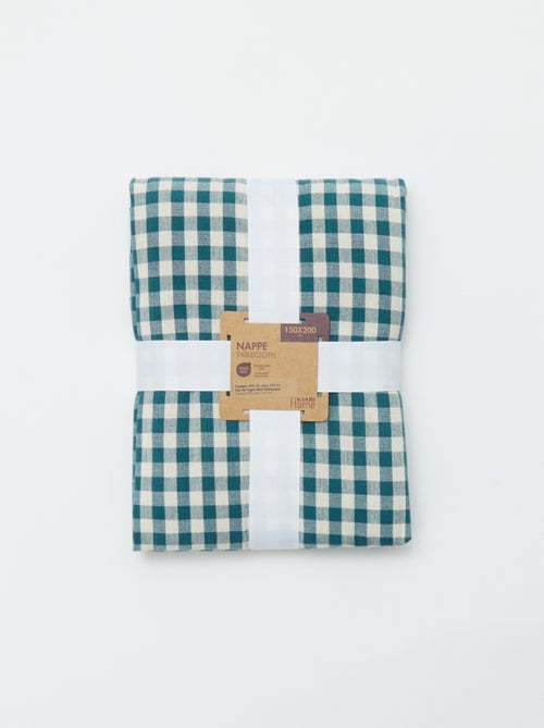 Geruit tafelkleed - 150 x 200 cm - Kiabi Home - Kiabi