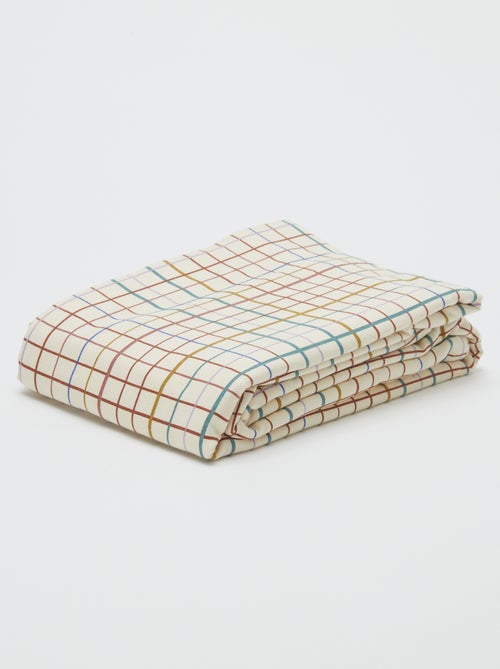 Geruit tafelkleed - 150 x 250 cm - Kiabi Home - Kiabi Geruit tafelkleed - 150 x 250 cm - Kiabi Home - Kiabi