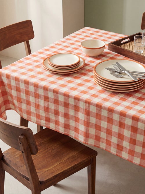 Geruit tafelkleed (150x200 cm) - Kiabi Home - Kiabi
