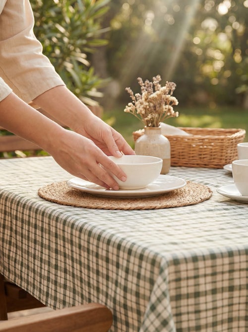 Geruit tafelkleed (150x250 cm) - Kiabi Home - Kiabi