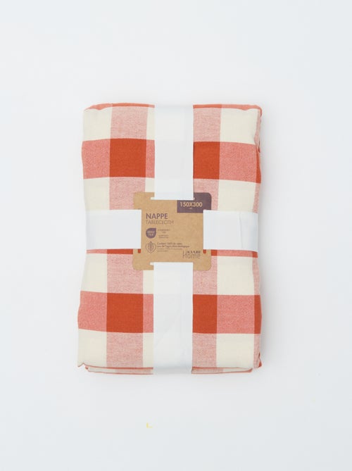 Geruit tafelkleed (150x300 cm) - Kiabi Home - Kiabi