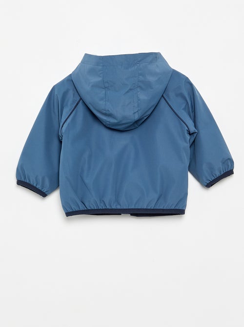 Geruit windjack met capuchon - Kiabi