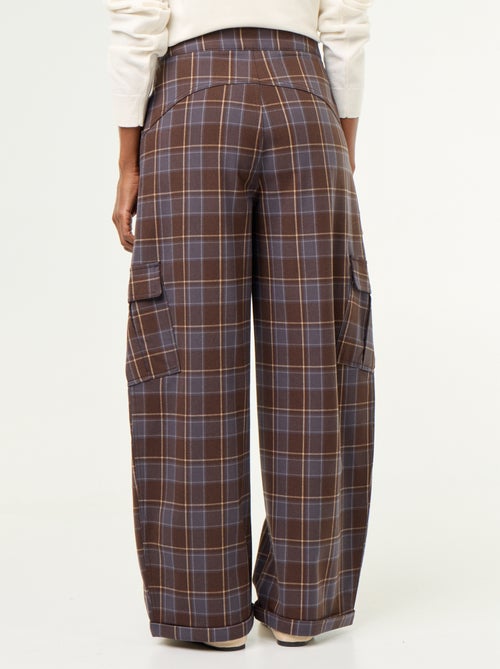 Geruite ballonbroek - Kiabi