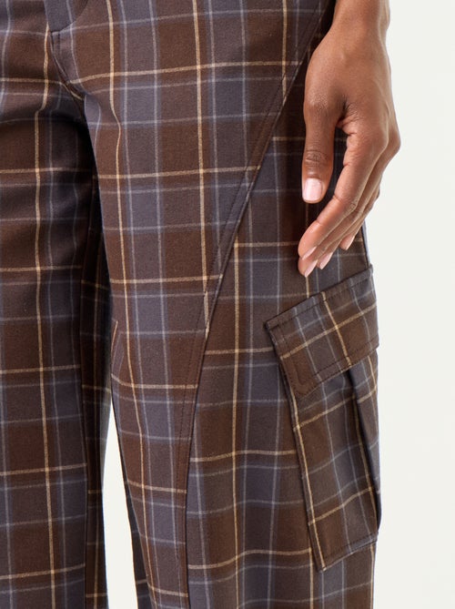 Geruite ballonbroek - Kiabi