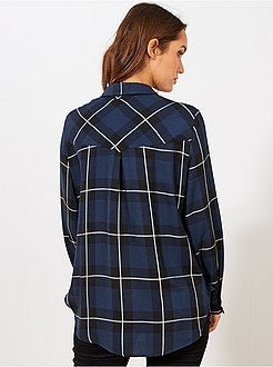 Geruite blouse - Kiabi