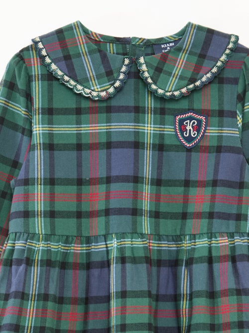 Geruite jurk 'Kiabi & Catherine Painvin' van katoen - Kiabi