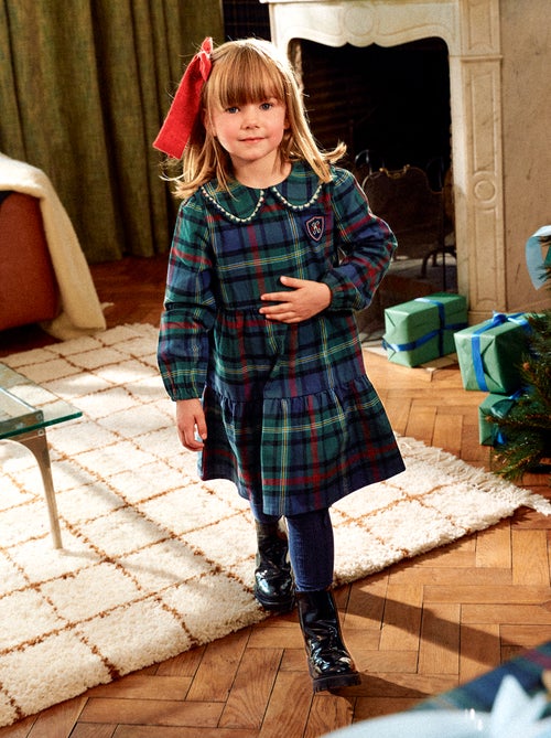 Geruite, katoenen jurk | Kiabi X Catherine Painvin - Kiabi