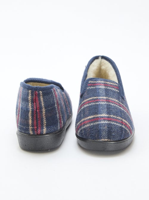 Geruite pantoffels - Kiabi