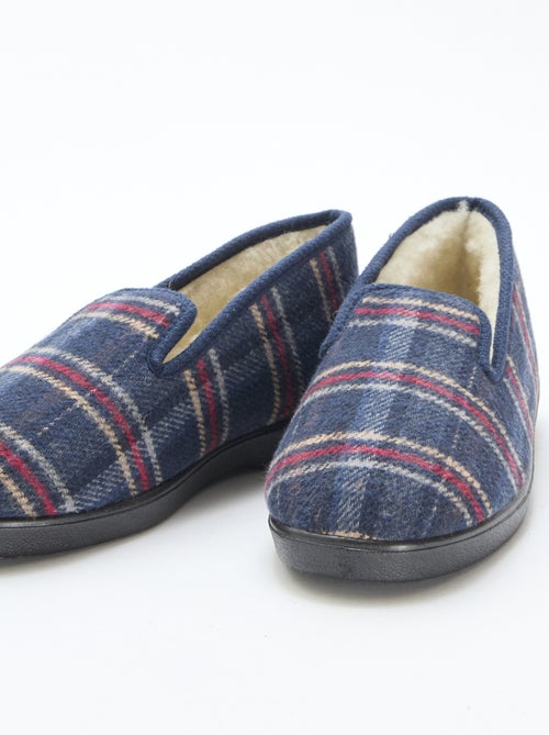 Geruite pantoffels - Kiabi