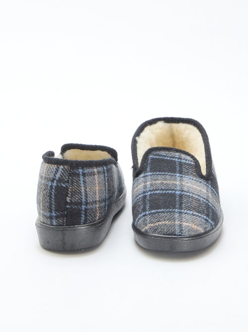 Geruite pantoffels - Kiabi