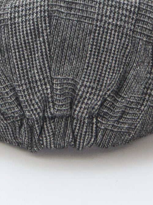 Geruite pet in gavrochestijl - Kiabi