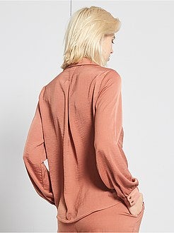 Gesatineerde overhemdbloes - Kiabi