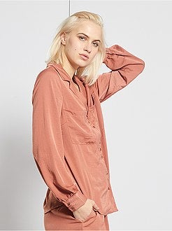 Gesatineerde overhemdbloes - Kiabi