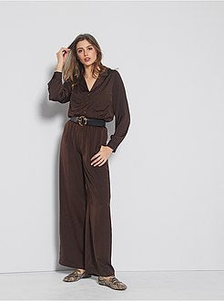 Gesatineerde overhemdbloes - Kiabi