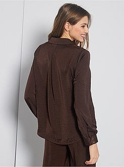 Gesatineerde overhemdbloes - Kiabi