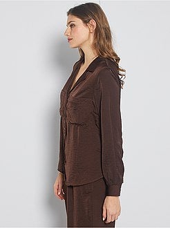 Gesatineerde overhemdbloes - Kiabi