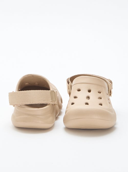 Gesloten effen strandmuiltjes - Kiabi