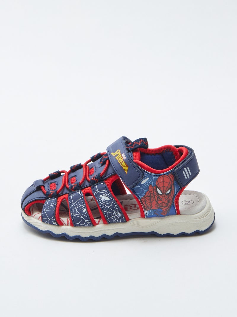 Gesloten sportsandalen 'Spider-Man' 'Marvel' BLAUW - Kiabi