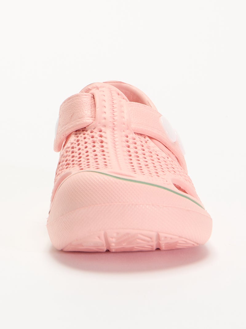 Gesloten strandsandalen Rose - Kiabi