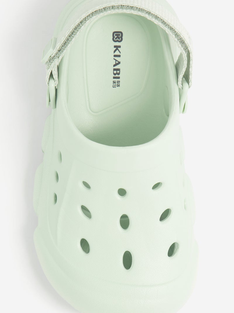 Gesloten strandslippers Groen - Kiabi