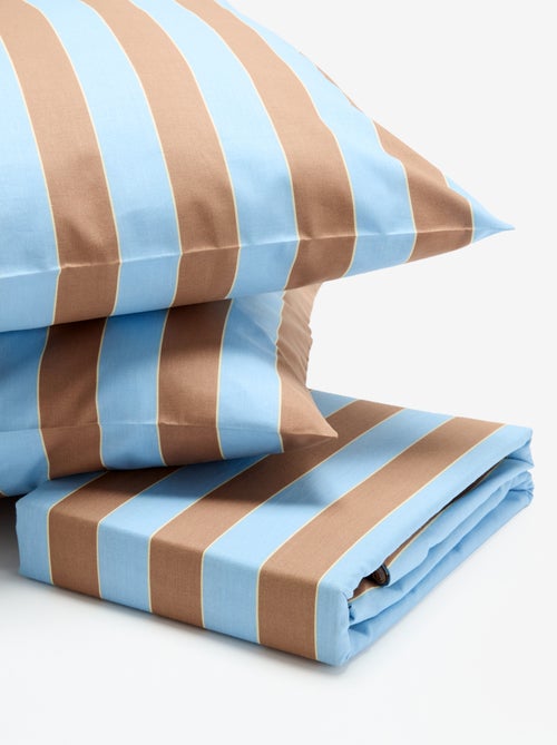 Gestippelde 2-persoons beddengoedset (240 x 220 cm) - Kiabi Home - Kiabi Gestippelde 2-persoons beddengoedset (240 x 220 cm) - Kiabi Home - Kiabi