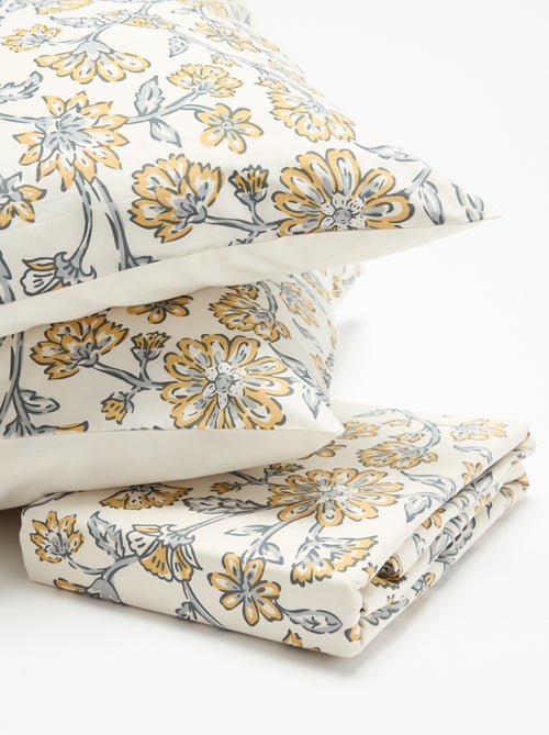 Gestippelde 2-persoons beddengoedset (240 x 220 cm) - Kiabi Home - Kiabi Gestippelde 2-persoons beddengoedset (240 x 220 cm) - Kiabi Home - Kiabi
