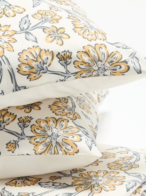Gestippelde 2-persoons beddengoedset (240 x 220 cm) - Kiabi Home - Kiabi Gestippelde 2-persoons beddengoedset (240 x 220 cm) - Kiabi Home - Kiabi