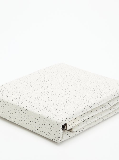 Gestippelde 2-persoons beddengoedset (240 x 220 cm) - Kiabi Home - Kiabi Gestippelde 2-persoons beddengoedset (240 x 220 cm) - Kiabi Home - Kiabi