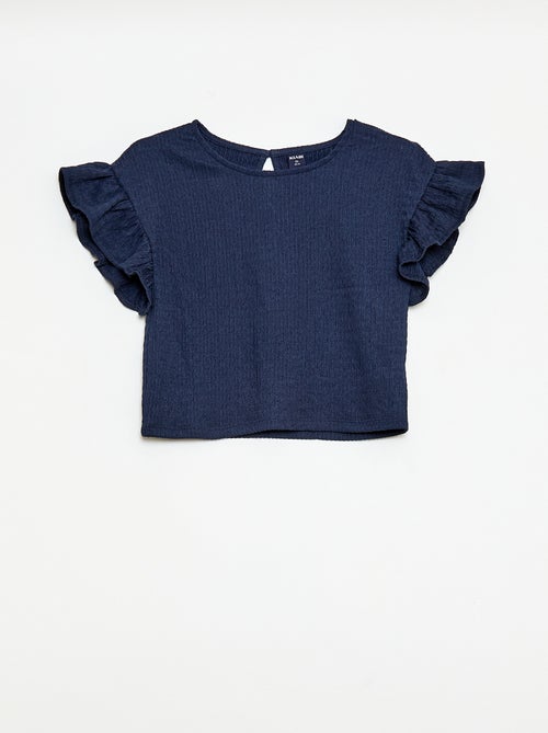 Gestreept set T-shirt + broek - 2-delig - Kiabi