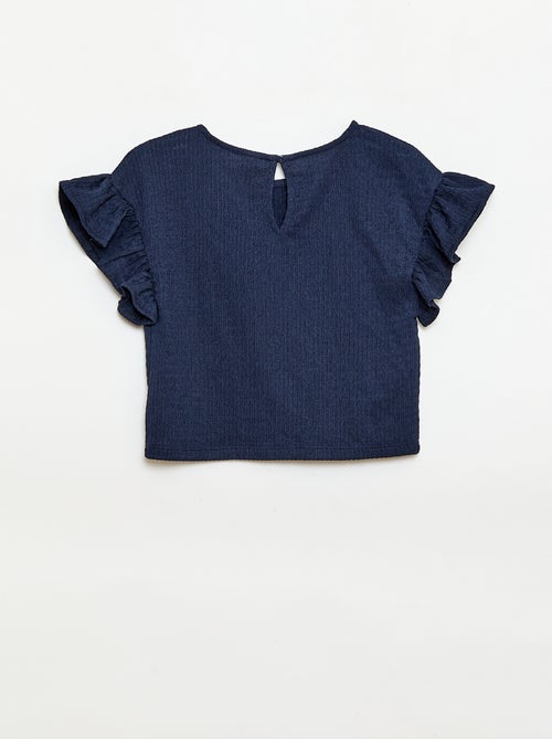 Gestreept set T-shirt + broek - 2-delig - Kiabi