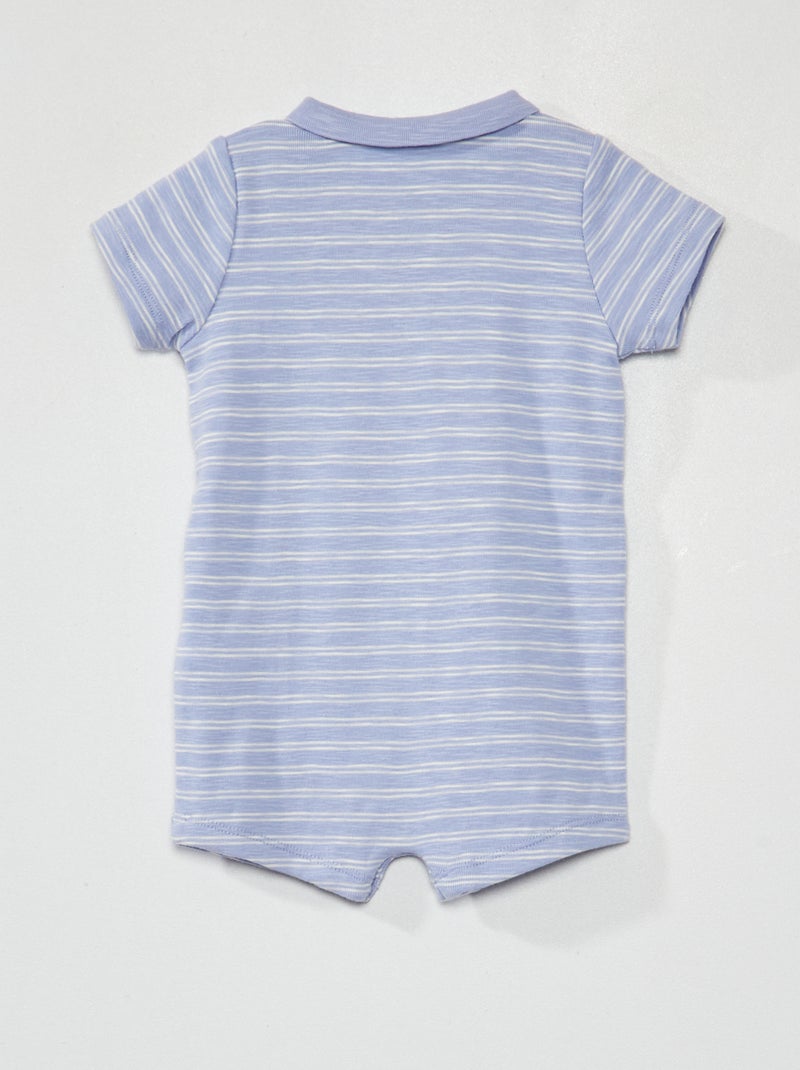 Gestreept slaappakje BLAUW - Kiabi