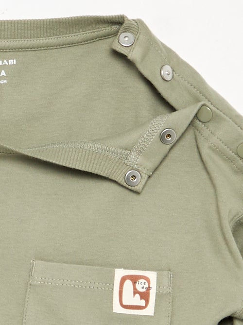 Gestreept T-shirt - gemakkelijk aan te trekken collectie - Kiabi Gestreept T-shirt - gemakkelijk aan te trekken collectie - Kiabi