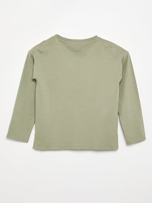 Gestreept T-shirt - gemakkelijk aan te trekken collectie - Kiabi Gestreept T-shirt - gemakkelijk aan te trekken collectie - Kiabi