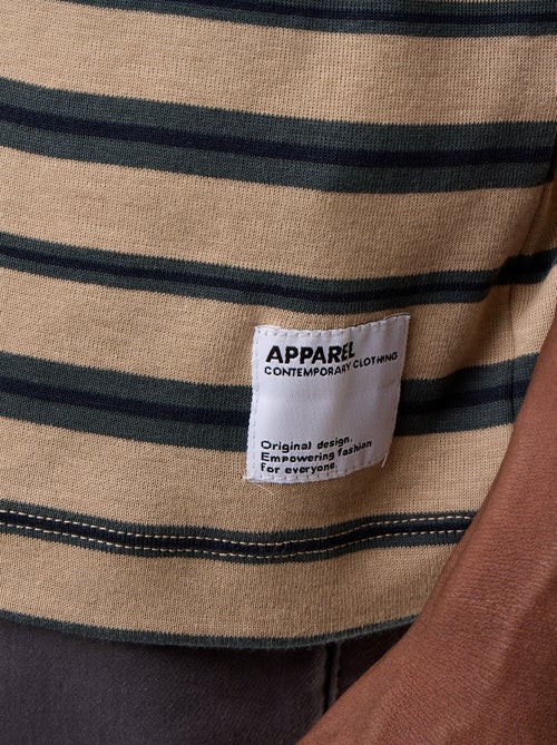 Gestreept T-shirt met korte mouwen - Kiabi