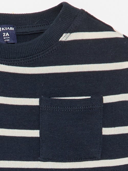 Gestreept T-shirt van jerseytricot - Kiabi