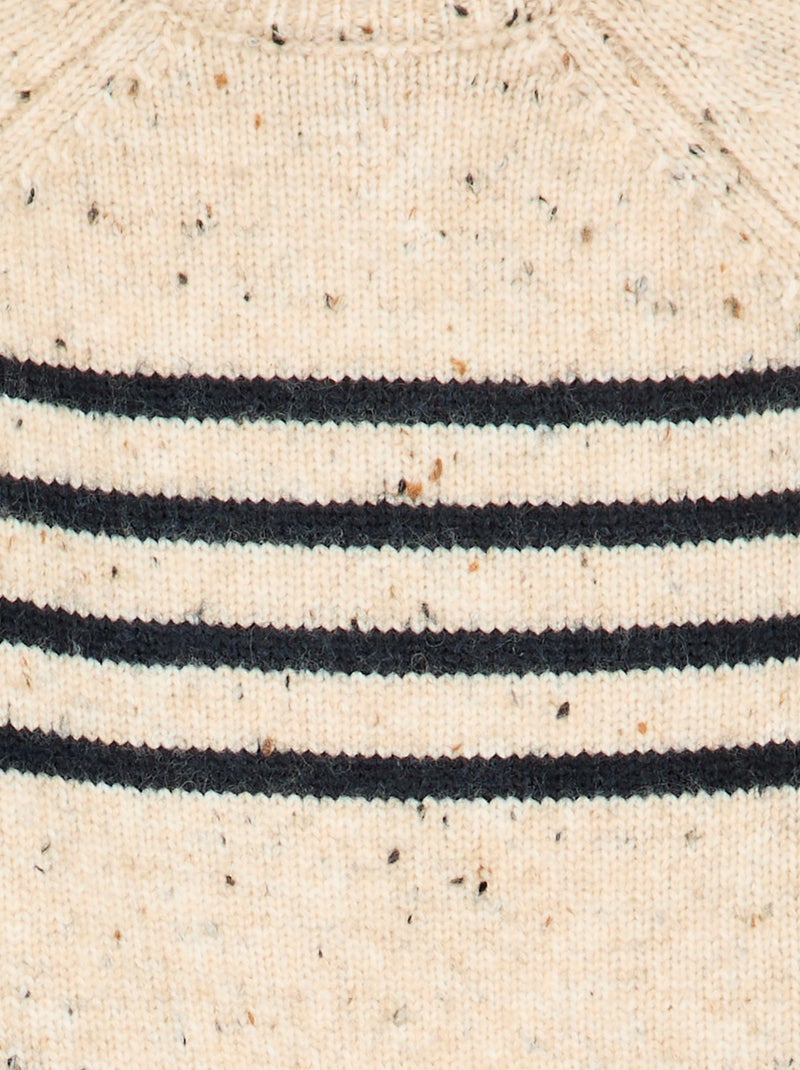 Gestreept truitje Blauw - Kiabi