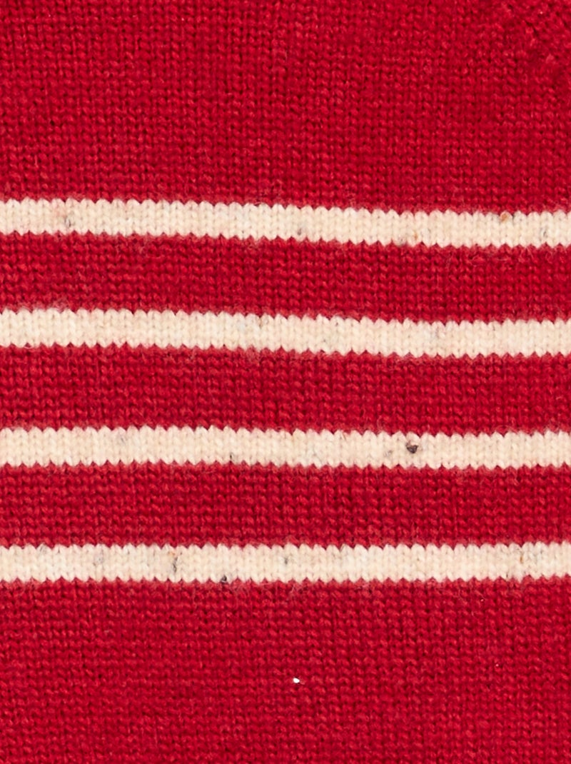 Gestreept truitje Rood - Kiabi