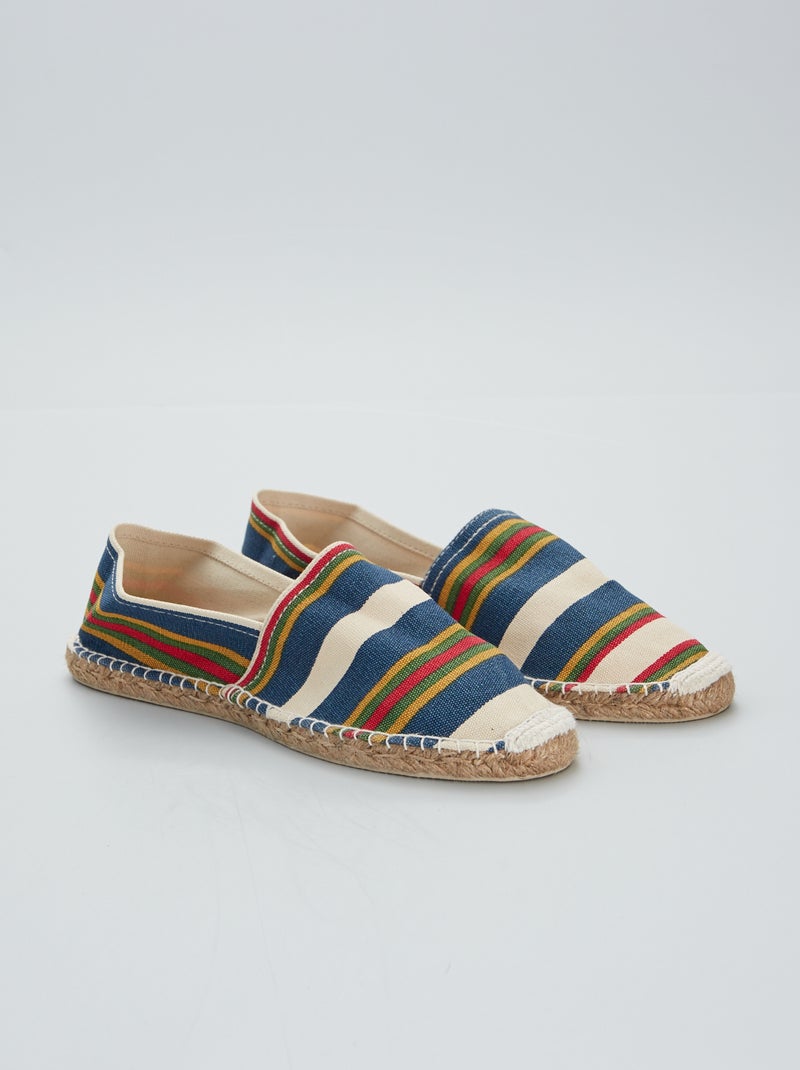 Gestreepte espadrilles BIEGE - Kiabi