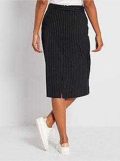 Gestreepte kokerrok - Kiabi