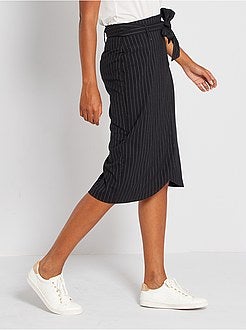 Gestreepte kokerrok - Kiabi