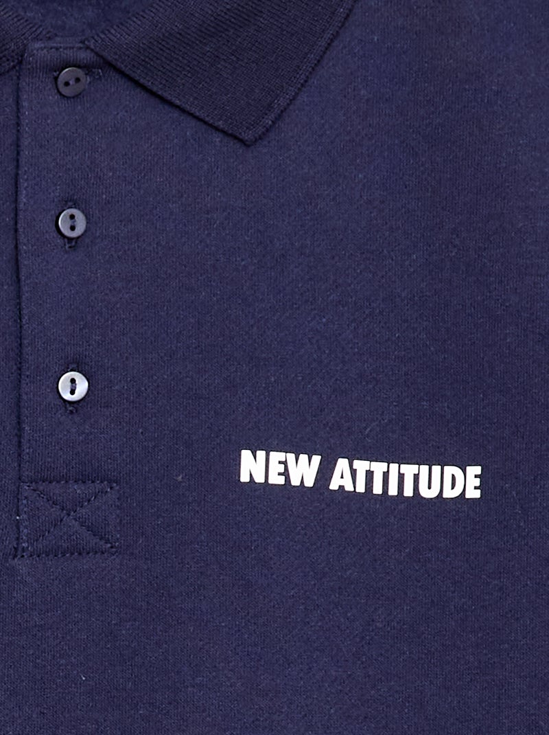 Gestreepte sweater met polokraagje Bruin - Kiabi