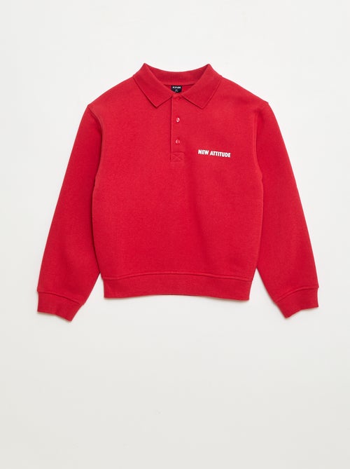 Gestreepte sweater met polokraagje - Kiabi