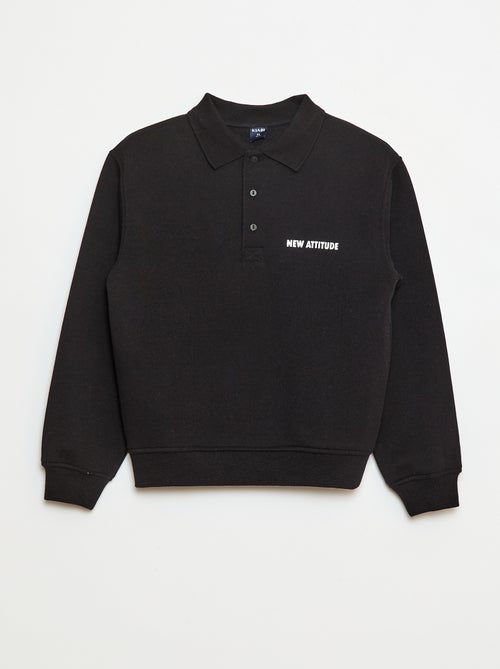 Gestreepte sweater met polokraagje - Kiabi