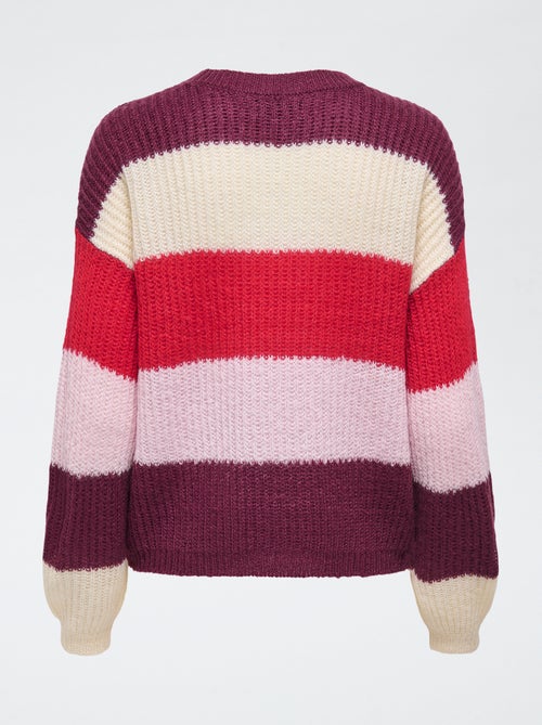 Gestreepte trui 'JDY' - Kiabi