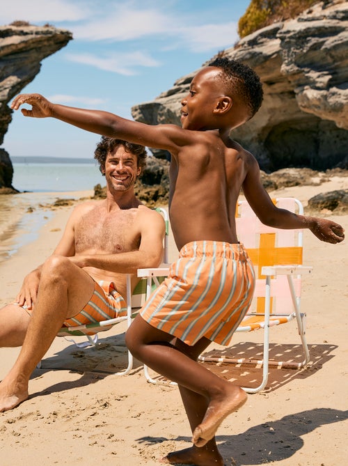 Gestreepte zwemshort - Kiabi