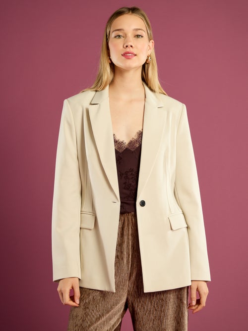 Getailleerde blazer - Kiabi