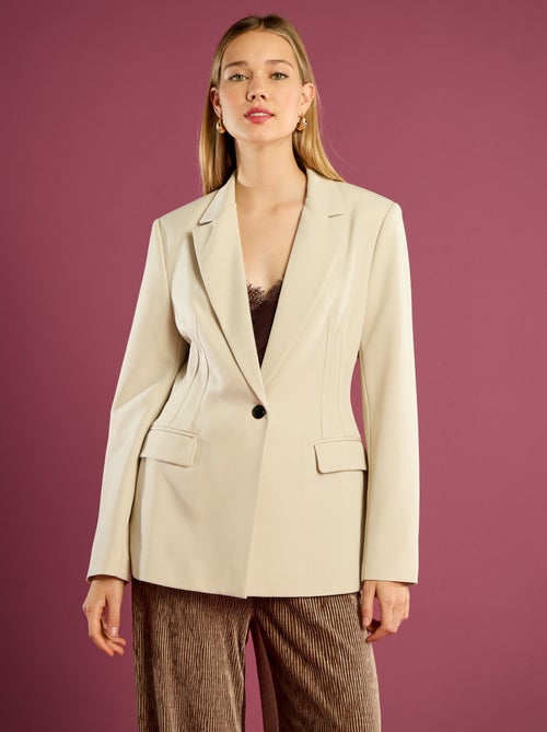 Getailleerde blazer - Kiabi