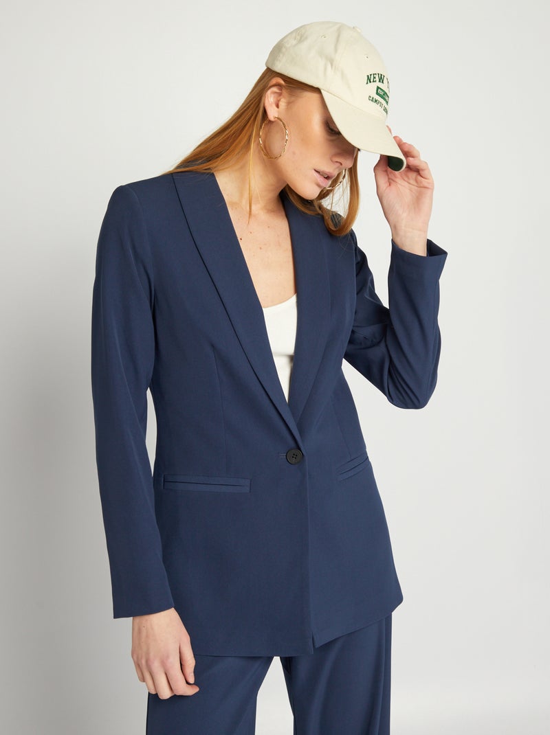 Getailleerde blazer ZWART - Kiabi
